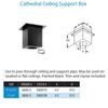 DURAVENT 4" x 6 5/8" DirectVent Pro Cathedral Ceiling Support Box #46DVA-CS