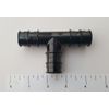 100 Pcs 3/4" Pex A Tee, Poly Alloy Expansion Tee, Plastic Tee 201-6-2=100