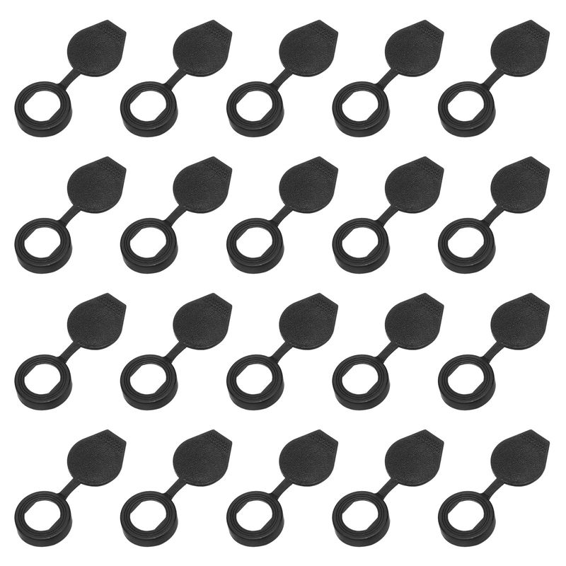 PATIKIL Door Lock Dust Cover, 20Pcs 16mm Panel Cam Lock Dust Cover ...