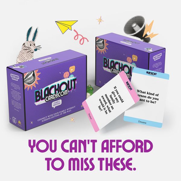 GlowState Blackoutcards - Family Edition Premium Box