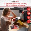 BaessTech 3D Push Hook Set 4 Pieces - Support Structures Easy to Remove - Tool with Hardened Tips and Ergonomic Handle - Hook Set 3D Printer Tool Accessories, Hand Deburring Tool