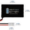 Mighty Max Battery 9.6V 2000mAh NiMH Battery Replacement for EVO Scan Tools #239180