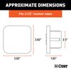 2-1/2" Rubber Hitch Tube Cover (Packaged)