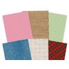 Hunkydory - Stickables A5 Self-Adhesive Papers - Fabric - 24 Sheets - STICK040