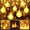 LED Plug in Globe String Lights, Perfect Decorative LED Lights for Indoor Outdoo