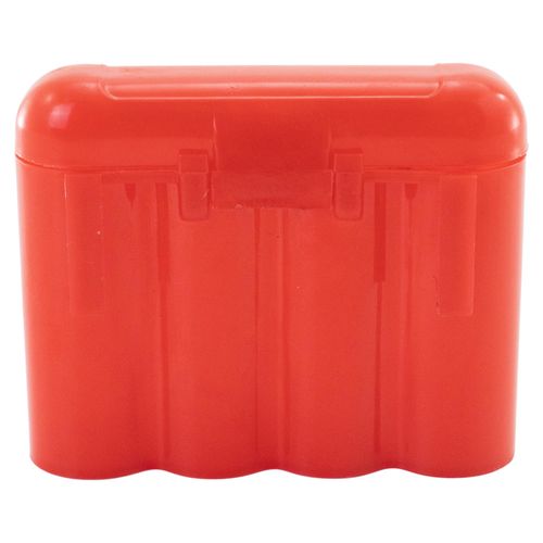 Powertron AA AAA CR123A Red Battery Holder Storage Case 100 Cases