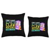 Claw Machine Toy Game Claw Skill Crane Machine Throw Pillow, 16x16, Multicolor