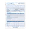 Adams 9661ES Bilingual Employee Application, 2 per PK
