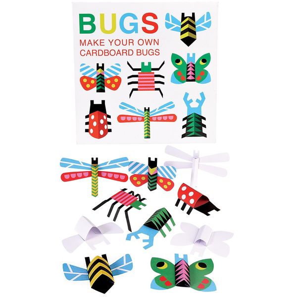 Rex London Make Your Own Origami Cardboard Bugs