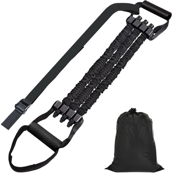 Pull Up Tube, Pull Up Assistance Band, Muscle Training, Pull Up Assistance, Pull Up Assistance Band System, 3 Levels Adjustable, Includes Handle, Pull Up Support, Elastic Resistance Band, Pull Up