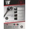 Werkzueg LOK-TYP Socket Set 3/8" Deep Impact, Normal to 85% Rounded, 8-19 mm Pro Range 1094