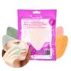 4 Pieces Konjac Facial Sponge, Face Exfoliation Cleaning Sponge Natural Exfoliating Puff Scrub for Makeup Removal and Gentle Deep Pore Cleansing