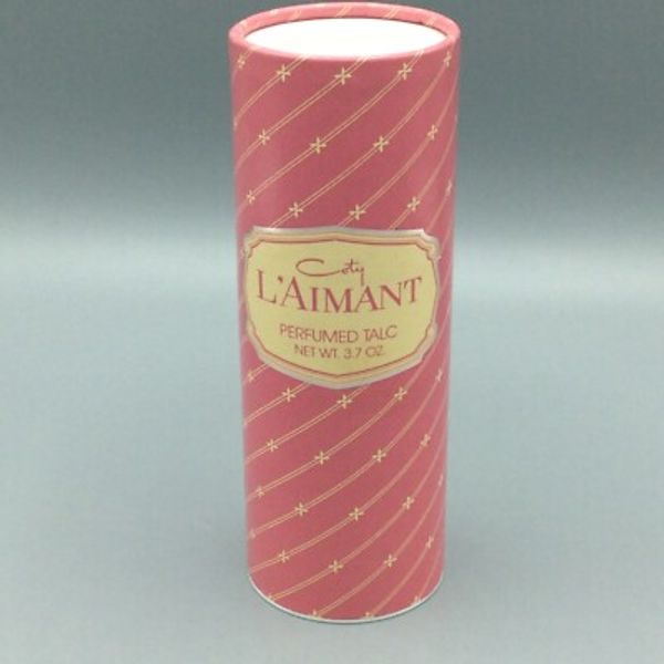 RARE VINTAGE COTY L'AIMANT PERFUMED TALC  BATH BODY POWDER 3.7 OZ NEW Old Stock