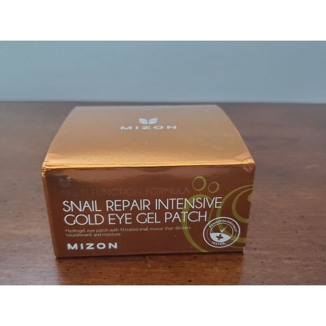 MIZON - Multi Function Formula Snail Repair Intensive Gold Eye Gel Patch Sealed