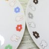 Plate Black and White Flower Pop Miffy