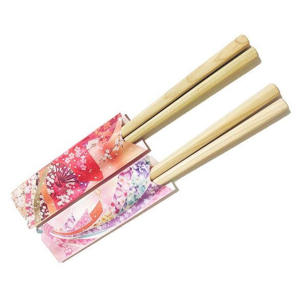 Dogoku Bijo Aomori Hiba Chopsticks Set of 2 Unpainted