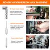 9Pcs Quick Connect Greasing Accessory Kit. Complete Grease Fitting Connection kit. Reach Any Grease Fitting on Any Machine