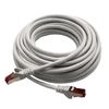 1aTTack.de Cat6 network cable 1x 10m CAT6 - shielding SFTP - CAT.6 RJ45 patch cable Ethernet cable DSL LAN router switch modem patch panel - white - 1 piece