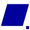 Plexiglas® Cut 3-50 cm - Square Blue, Size: 11 cm, Pack of 1