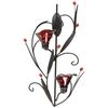 Ruby Blossom Tealight Sconce - 1 Unit