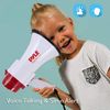 Pyle Megaphone Speaker Lightweight Bullhorn - Built-in Siren, Adjustable Volume Control and 800 Yard Range - PMP30