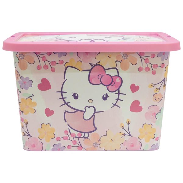 Stor Hello Kitty 7 Litre Click Lock Storage Box