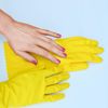 Playtex HandSaver Reuseable Rubber Cleaning Gloves (X-Large, 6 Pairs), Everyday Protection Reusable Household Gloves