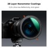 K&F Concept 72mm Variable ND Filter+CPL 2 in 1 Function Graduated Fader Neutral Density Filter MRC 18-Layer ND2-ND32
