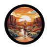 Run Through The Desert Sunset PopSockets Adhesive PopGrip