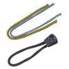 West Coast Paracord Plastic Zipper Pull Tabs - Camping, Backpack, Tactical Bag (Black, 5 Pack)