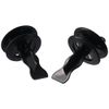 Upluckey Sink Stopper 2PCS Black Clean Plastic Drain Stopper Durable Garbage Disposal Stopper