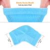Moisturizing Socks, Gel Heel Socks, Toe Open Socks, Relieve Heel Pain Comfortable Soft Vented Moisturizing Socks Suitable for Male and Female Day Night Care Skin Dry Cracked High Heel, 2 Pairs
