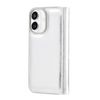 iPhone 16 Case Folio Folio Case Genuine Kate Spade New York (Metallic Silver)