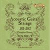 Aria AGS-200C/L Light Gauge Coated Acoustic Guitar Strings