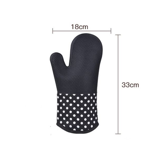 Insulated Oven Mittens, Silicone Gloves, 88°F (300°C), Heat Resistant Mittens, Commercial Use, Oven Mitts, Anti-Slip, Thick, Hand Protection Gloves, Non-Hot, Potholders, Cheap, Cooking Gloves, Stylish, Kitchen Gloves, Microwave, Oven, Barbecue, Set of 2, 