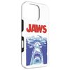 Jaws 50th Anniversary Poster Classic Style Front & Back Case for iPhone 16 Pro