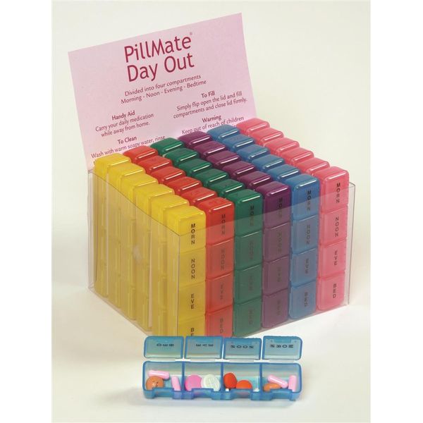 Shantys PillMate Day Out Pill Box - Yellow