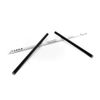 7.75" Wrapped Paper Straw - Eco-Friendly/Biodegradable Black Paper, 400ct