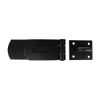Timco - Swivel Pattern Hasp & Staple - Heavy Duty - Black (Size 8" - 1 Each)