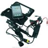 Powered Hardwire Waterproof Motorcycle PRO Handlebar Mount Kit for iPhone SE