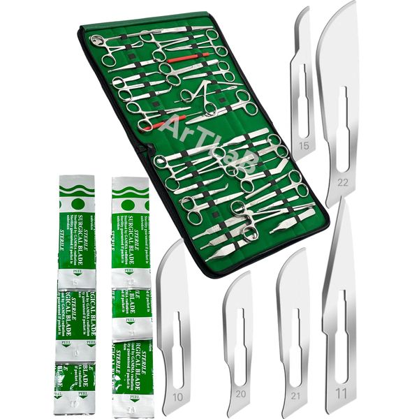 97 Piece Basic Dissecting Kit For Students Biology, Veterinary, Anatomy - ArTLaB