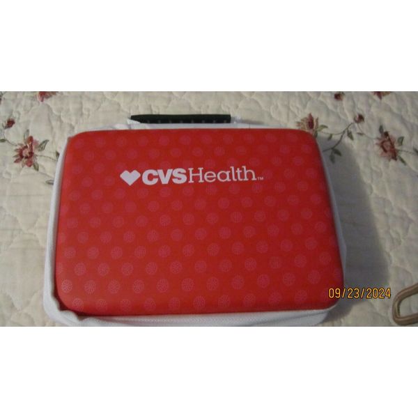 CVS Health Soft Sided Small Empty First Aid Kit Case , new