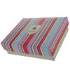 VISCONTI Leather Rainbow Collection PHI PHI Slimline Credit Card Purse RB110 Lime Multi