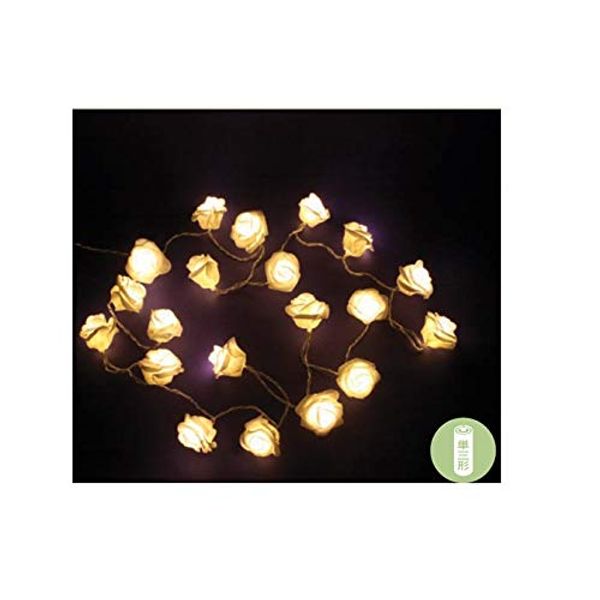 LED lights, 20 Bulbs, White, Rose, Clear