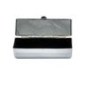 Personalised Single Pink Heart Silver Metal Lipstick Holder Case Gift, One Size