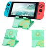 DLseego Stand Compatible with Switch/Switch OLED/Switch Lite,Foldable Switch Stand Compact Design Adjustable Playstand for Switch Console-Green