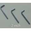 25 Screw Hooks Screw in Hook Eye Assorted Size 2.5" 2" 1.75" 1.25" 1" NEW Pack