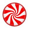 Candy Cane pattern Stocking Stuffer Gift for Christmas PopSockets Swappable PopGrip