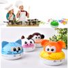 Ranvi Cat Timer Mechanical Cooking Timer, Cartoon Kitchen Timing Tool for Cooking Baking(Blue)