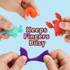 NiToy 6-Pack Silicone Fidget Toys (Sea World)